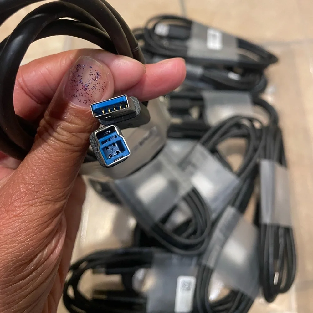 GENUINE DELL USB 3.0 6 FT UPSTREAM CABLE TYPE A TO USB NEW! 16 pcs